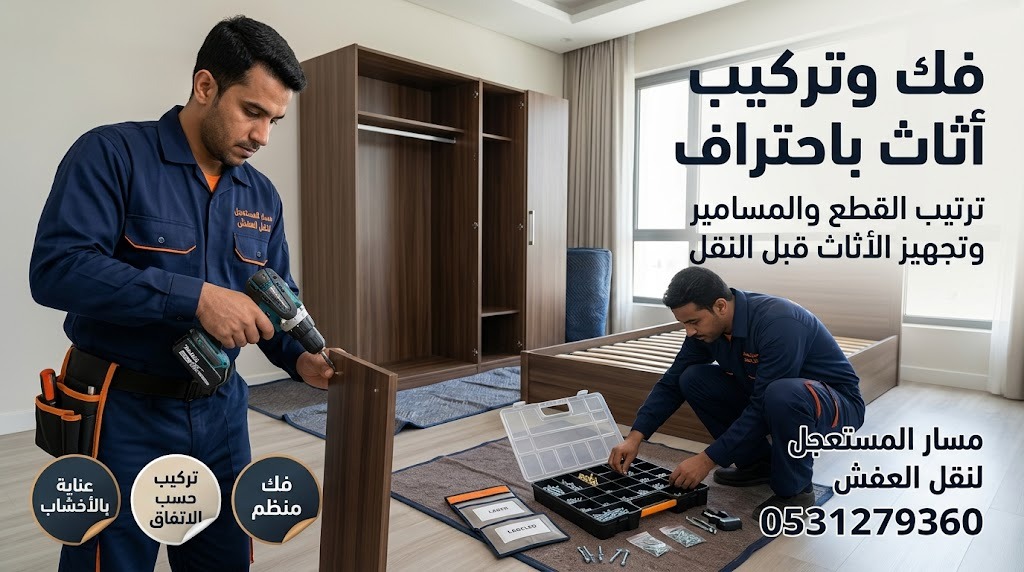 نقل مطابخ وغرف نوم